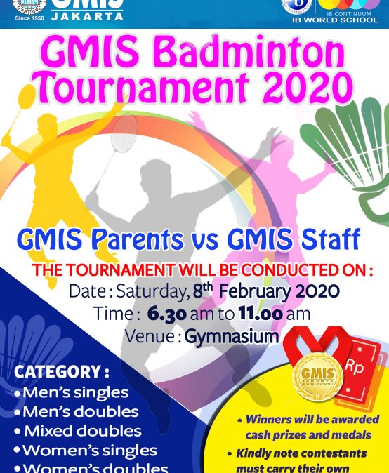 GMIS BADMINTON TOURNAMENT 2020