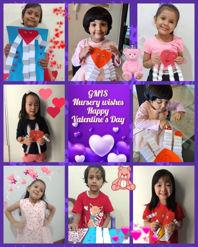 Happy Valentine’s Day 2021 from Nursery to everyone
