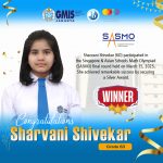 Congratulation to Sharvani Shevikar